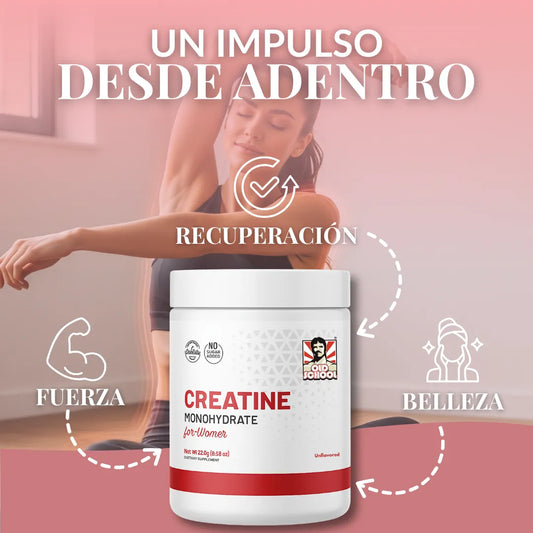 Creatina Monohidratada para mujeres